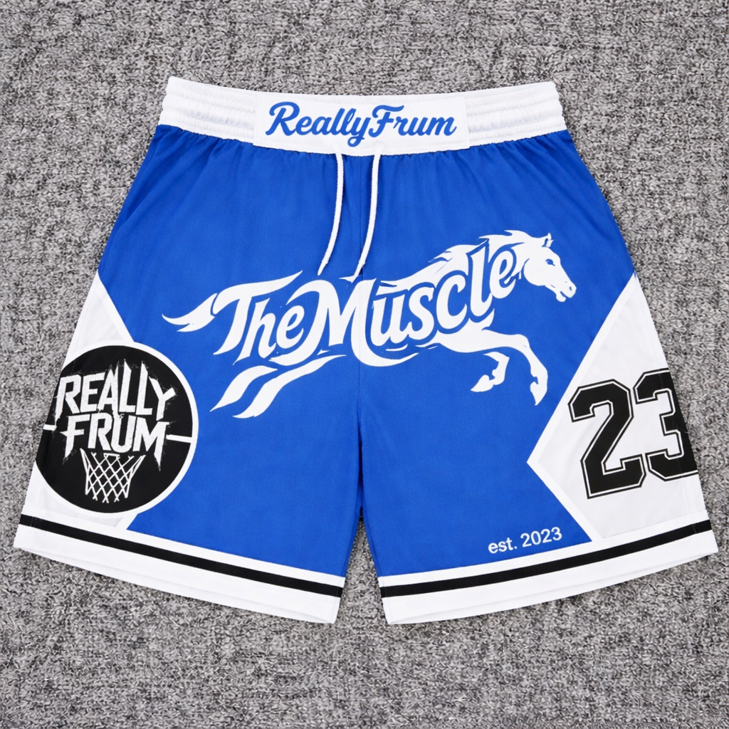 Really Frum Basketball Shorts (Blue)